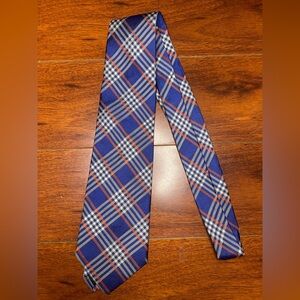 Lauren Vintage Ralph Lauren Navy and Crimson Checkered Tie